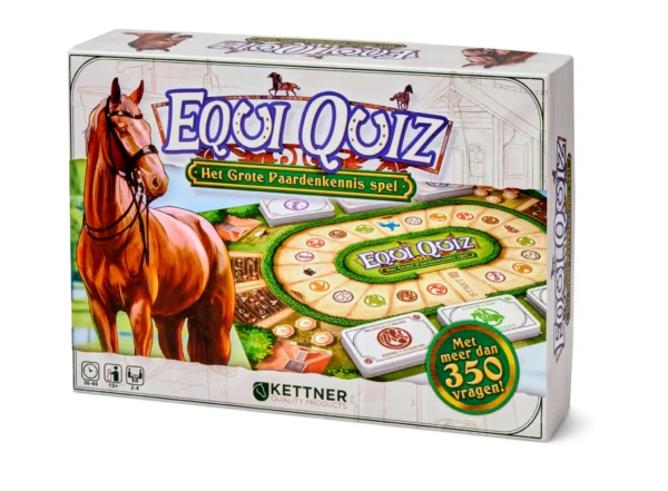 Paardenkennisbordspel Equi Quiz voor alle liefhebbers